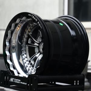 Listo para enviar: Juego de 2 llantas de aleación forjadas de perfil profundo 17x4.5J 15x12J ET-13/-25mm para Pontiac GTO 2004 - Product Image 2