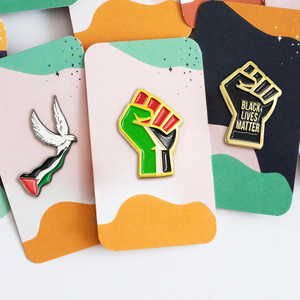 Pin de solapa de Bandera de País, insignia de esmalte suave con mapa palestino de <span class=keywords><strong>Gaza</strong></span> personalizado de fábrica, Pin NACIONAL DE RECUERDO DE <span class=keywords><strong>Palestina</strong></span> - Product Image 6
