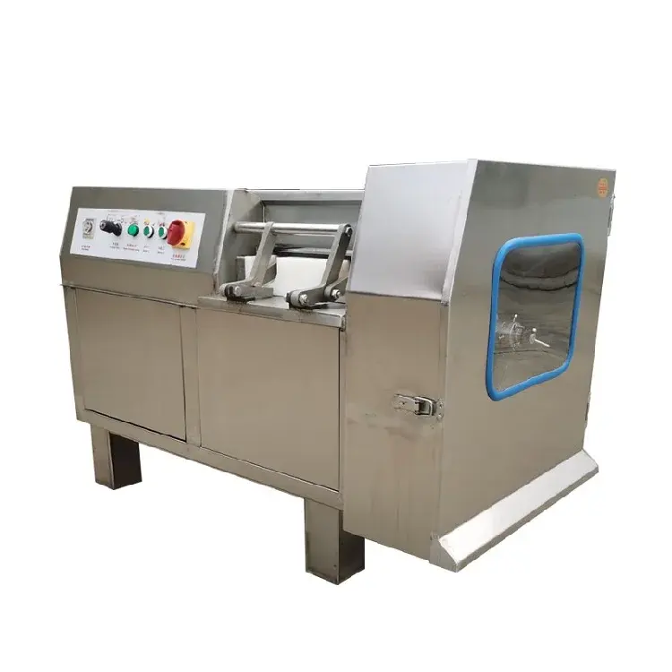 Endüstriyel taze et pişmiş sığır et dilimleyici kesme makinesi/dondurulmuş et dilimleyici makinesi