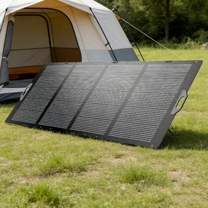 Panel Solar Portátil Plegable Alecter de 400W, Negro, 23% de Alta Eficiencia, 20 Celdas, 210x210mm, Cargador Solar, Estación de Energía APH-FB198 - Product Image 4
