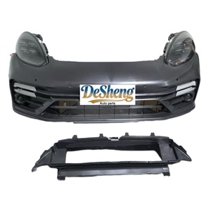 Ajustement parfait pour Porsche Panamera 970, mise à niveau vers le pare-chocs Turbos ; mise à niveau sans dommages ; phares LED, feux arrière, calandre, garde-boue - Product Image 2