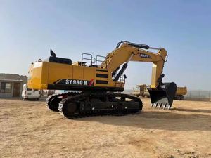 Excavatrice hydraulique sur chenilles de grande taille SY980H pour l'industrie lourde, pour l'excavation minière nationale de classe III et le concassage, pièces d'excavatrice - Product Image 6