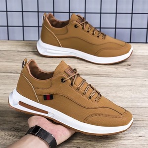 Zapatos Casuales de Hombre, Estilo Nuevo, Ligeros, de Cuero, Duraderos, Antideslizantes, Deportivos, que Aumentan la Estatura - Product Image 4