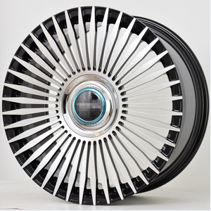 ล้ออะลูมิเนียมฟอร์จ 9.5 นิ้ว สำหรับขนาด 21/22 นิ้ว PCD 5x120 ET49 เคลือบสีฝุ่น ขายตรงจากโรงงาน - Product Image 2