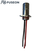 Rakitan Konektor Logam Bundar NEV HV IP67 Khusus untuk Pemasangan Panel, Terminal Kawat Tembaga Cincin-O Merah Coklat 600V OEM