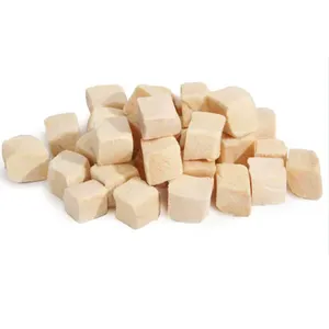 Without Additives Healthy Freeze-Dried Dices Chicken Cubes Manufacture Dog Treats Cats Snacks Pet Food