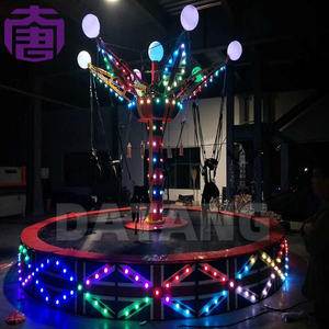 Lumières LED colorées en plastique IP65 pour trampoline rotatif extérieur, parc d'attractions pour enfants, lit avec lumières, utilisation en parc - Product Image 2