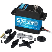 Servo numérique sans noyau à engrenages métalliques DS3245 45KG haute vitesse et étanche pour robot RC 1/8 1/10 Baja Car