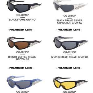 Gafas de Sol Polarizadas Deportivas UV400 para Mujer, Estilo Punk Y2K, con Lentes de Una Pieza a Prueba de Viento, de Lujo, 2025 - Product Image 6