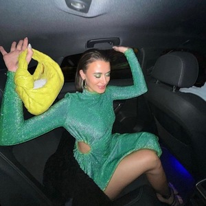 Vêtements <span class=keywords><strong>de</strong></span> <span class=keywords><strong>fonds</strong></span> sexy sac irrégulier fessier mince manches longues robe <span class=keywords><strong>de</strong></span> corps mince - Product Image 5