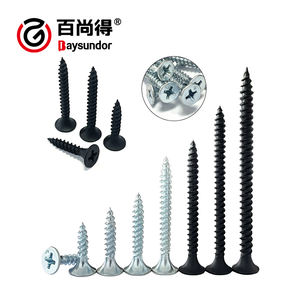 贝森多尔镀锌彩色喇叭头十字头自攻螺钉8级左旋螺纹石膏板螺丝 - Product Image 6