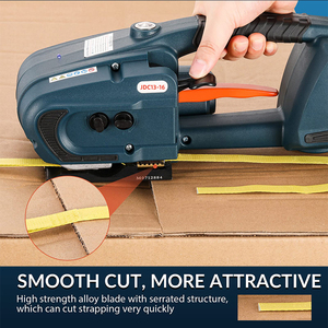 JDC13/16-máquina de soldadura eléctrica, flejado con batería de PP/PET, soldadura en caliente, herramienta de flejado manual portátil - Product Image 2