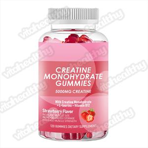 Vitahealthy OEM/ODM kreatin monohidrat Gummies ön egzersiz takviyesi kas büyümesi iç<span class=keywords><strong>in</strong></span> Gummies enerji arttırıcı kreatin sakızlı - Product Image 1