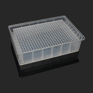 Tanque de Almacenamiento de Líquidos Yongyue de 384 Pocillos, 185 ml, Material PP, Fondo Plano, Placa Cuadrada para Dispensación de Muestras de Laboratorio - Product Image 3