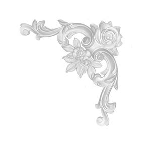 Décoration d'intérieur française de luxe, moulures en PU modernes, ornements sculptés, plaques murales pour médaillon de plafond - Product Image 5