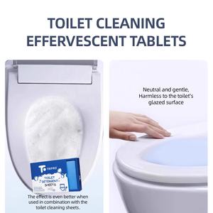 Tablette nettoyante automatique écologique au <span class=keywords><strong>bicarbonate</strong></span> <span class=keywords><strong>de</strong></span> <span class=keywords><strong>soude</strong></span> pour cuvettes <span class=keywords><strong>de</strong></span> toilettes, détergent solide nettoyant en profondeur pour salle <span class=keywords><strong>de</strong></span> bain, marque privée OEM - Product Image 5