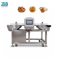 Détecteur de métaux pour l'industrie alimentaire, pour biscuits, bonbons, produits de boulangerie, avec système de convoyeur à rejet automatique
