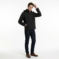 Veste de sport coupe-vent zippée pour homme A217, col montant, respirante, décontractée, grande taille, style Letterman, hiver