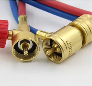 Soplete de soldadura de doble tubo de alta calidad, soplete de soldadura MAPP de oxígeno de latón, soplete de soldadura de propano para soldadura y soldadura fuerte - Product Image 6