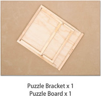 Tableau de Puzzle réglable pour adultes et enfants, Table de Puzzle en bois, Surface antidérapante