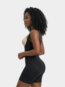 Fajas de compression rehausseurs de fesses, lingerie sexy pour femme, gaine sculptante à double couche en maille avec bretelles dorsales, prix usine - Product Image 2