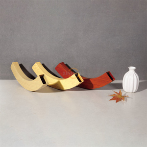 Chất Lượng Cao Hiện Đại Kim Loại Sóng Thiết Kế Trần Nhôm Trần Cho Nội Thất Bên Ngoài Bức Tường Ốp Trần - Product Image 4