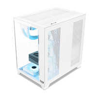 Boîtier PC Gaming OEM à Prix de Gros avec Panneau Latéral en Verre Trempé, Boîtier d'Ordinateur Gaming Micro-ATX