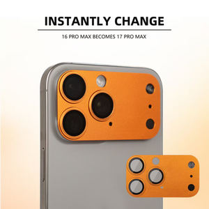 Protection d'objectif en verre d'aluminium mat original pour <span class=keywords><strong>iPhone</strong></span> 17 Pro Max, compatible avec <span class=keywords><strong>iPhone</strong></span> 17, 16, 15, 14 - Product Image 1