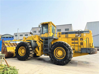Chargeuse sur pneus Komatsu WA600 d'occasion, doublement utilisable, chargeuse frontale, équipement de construction lourd