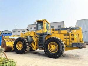 Cargadora de ruedas usada Komatsu WA600, ocupada en ambos extremos, cargadora frontal, equipo pesado de construcción - Product Image 3