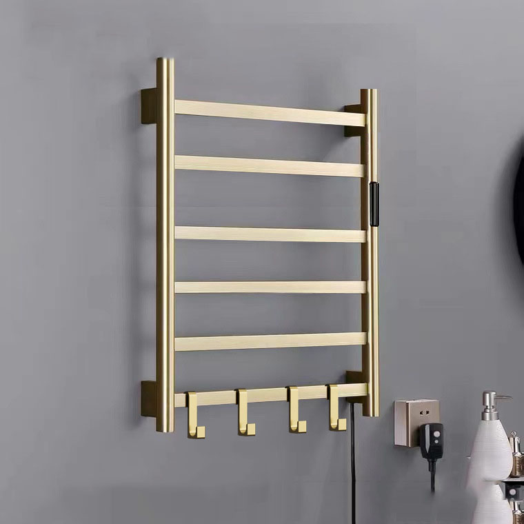 Thermal Distribution in Brushed Gold Rack