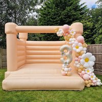 Château gonflable commercial de qualité professionnelle pour fêtes, mini château rebondissant pour anniversaires et mariages, fourni directement par l'usine