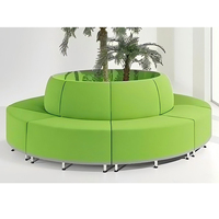 Canapé modulaire sur mesure pour mobilier de bureau, confortable et moderne pour les espaces publics