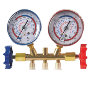 सेट एयर दबाव एसी प्रशीतन कंडीशनिंग के लिए कई वाल्व r134a के साथ गेज कई वाल्व r134a 137 - Product Image 2