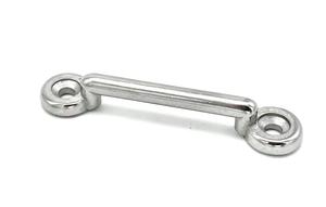 Ensemble <span class=keywords><strong>de</strong></span> 4 boucles pour cuir chevelu en acier inoxydable, baskets - Product Image 2