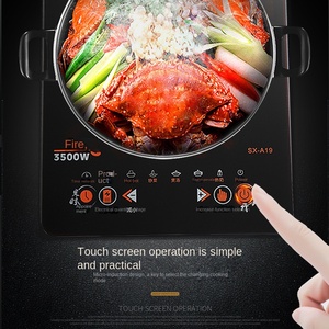 High-Power Solar <b>Electric</b> 6 <b>Burners</b> Induction Cooker Touch Screen 8th Gear Energy-Saving Waterproof 1000-1999W Built-In - Product Image 4