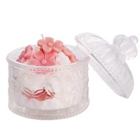 Bougie parfumée en verre « Romance des fleurs de pêcher » – 1 mèche, 12-24 heures de combustion, pour une atmosphère fraîche et raffinée – Zhejiang