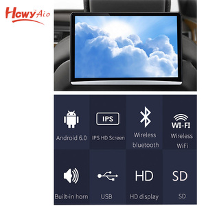 13.3 Inch <strong>Car</strong> Headrest <strong>Monitor</strong> Wifi 2GB Ram 16GB ROM Rear <strong>Seat</strong> <strong>Car</strong> Screen - Product Image 5
