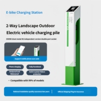Estación de Carga Inteligente Bidireccional de 220V CA y 8000W para Bicicletas Eléctricas, con Control por Aplicación, Desbloqueo por Contraseña, Interfaz Tipo 1/Tipo 2/GBT, Fabricada en China