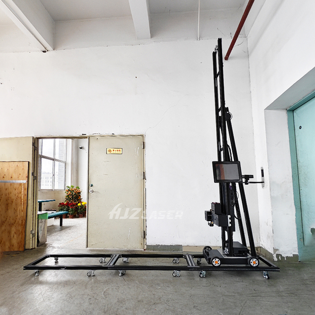 HJZ Laser 3d Wallpen Printer Vertical Wall Printing Machine 3d for Commercial Wall Painting Machine in Door Decor Wall Printer