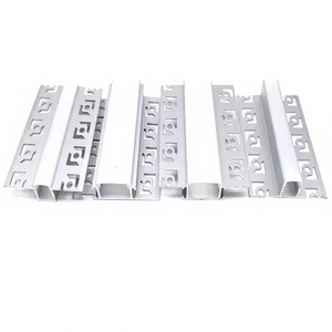 Profili in Alluminio Anodizzato per Illuminazione <span class=keywords><strong>LED</strong></span>, Telaio Industriale con Tolleranza 1%, Varie Dimensioni, Canali per Cartongesso - Product Image 1