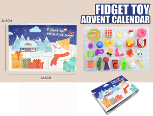 2023 vente chaude Anti Stress presser jouets sensoriel noël Fidget jouets Pack ensemble Fidget jouet <span class=keywords><strong>calendrier</strong></span> de l'avent - Product Image 6