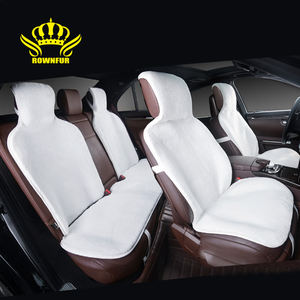 Australie véritable peau de mouton véritable fourrure courte sièges de voiture universels housses de voiture pour <span class=keywords><strong>bmw</strong></span>/toyota/honda/tesla - Product Image 6