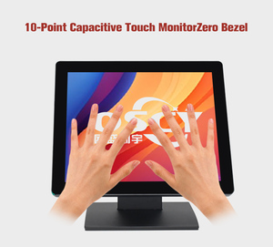 <span class=keywords><strong>Moniteur</strong></span> à écran plat de <span class=keywords><strong>17</strong></span> <span class=keywords><strong>pouces</strong></span> avec écran tactile capacitif nouveau produit mural - Product Image 3