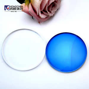 Danyang 1,56 Blue Coating Photo Blue Gafas <span class=keywords><strong>Lentes</strong></span> ópticas fotocromáticas - Product Image 1