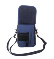 Sac messager mini en polyester durable, sac à bandoulière pour sports de plein air avec sangle réglable et rabat, sac bandoulière croisé