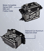 Servo Flashhobby Impermeable de Alto Torque 49KG 58KG 8.4V Sin Escobillas Programable de 32 Bits con Engranaje Helicoidal de Alta Precisión para Coche RC y Barco