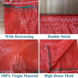 Túi lưới đựng hành tây có dây rút, logo tùy chỉnh, 40kg, 30*40cm - Product Image 2