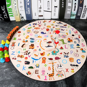 Giocattoli educativi Montessori Puzzle in legno memoria Detective genitore-bambino giochi <span class=keywords><strong>da</strong></span> tavolo intelligenti abbinabili Puzzle Gamewooden - Product Image 3