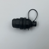Adaptador de Fibra Óptica Industrial IP68 Impermeable Gtech, Acoplador Mini SC Preconectorizado para Exteriores, FTTH FTTA 5G Base